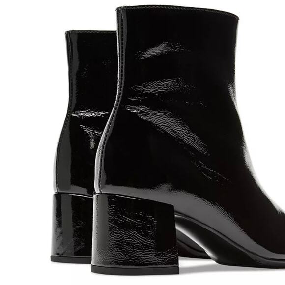 NIB La Canadienne Women’s Hero Dress Booties Black Patent Sz 8.5 $295 - Picture 8 of 10